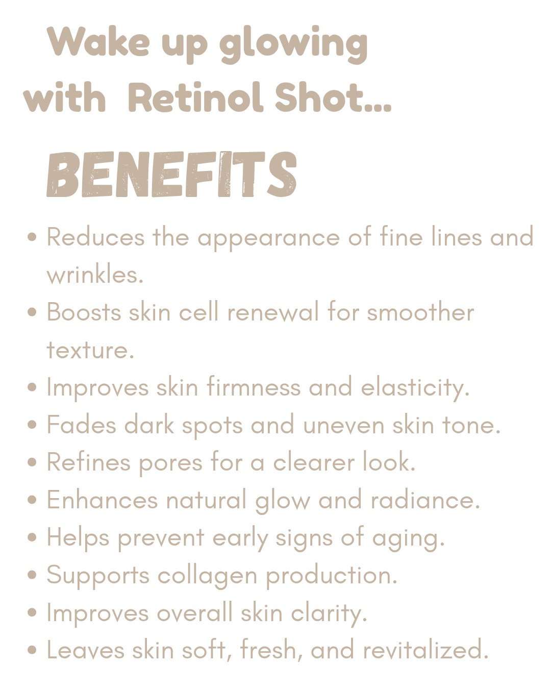 Retinal cream